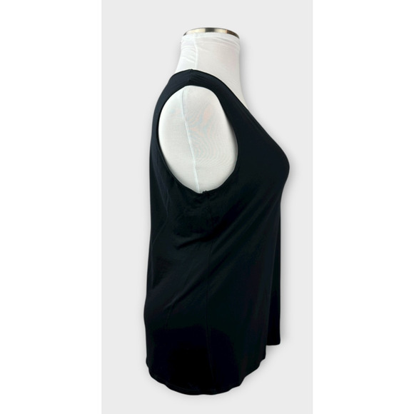 Eileen Fisher Lightweight Viscose Jersey Crew Neck Shell Sleeveless Top Size XL - Picture 6 of 11